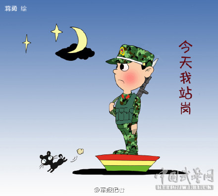 中国武警特战卡通头像