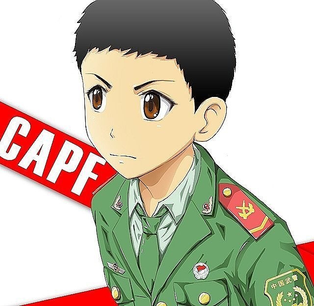 武警陆军军人兵哥哥各类卡通插画