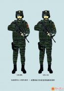 武警特战卡通图片