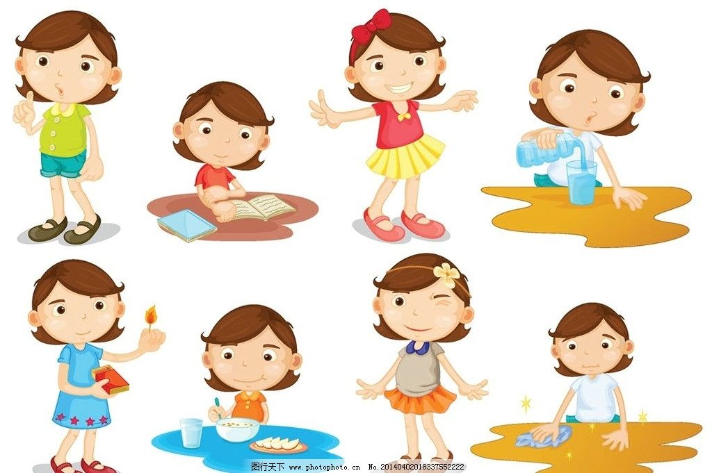 卡通动漫儿童小孩孩子图片_动漫人物_动漫卡通_图行