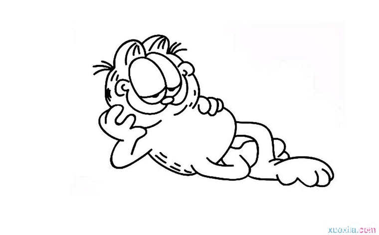 简笔可爱卡通人物画