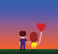 简单像素图片卡通图片