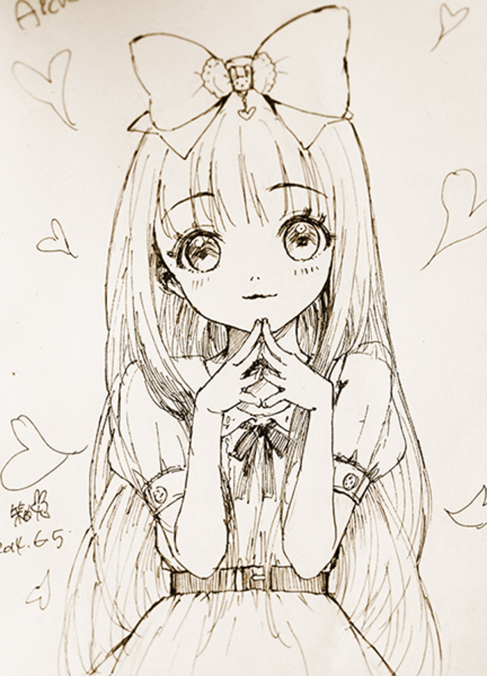 动漫 简笔画 卡通 漫画 手绘 头像 线稿 700_972 竖版 竖屏