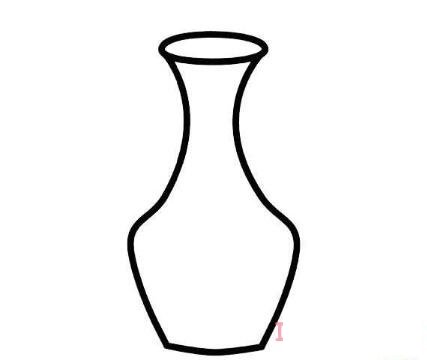 儿童花瓶简笔画的画法教程步骤简单好看