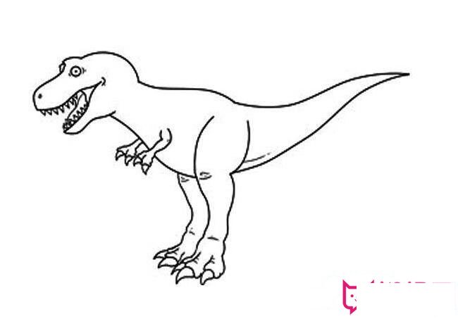儿童动物简笔画,恐龙简笔画图片大全
