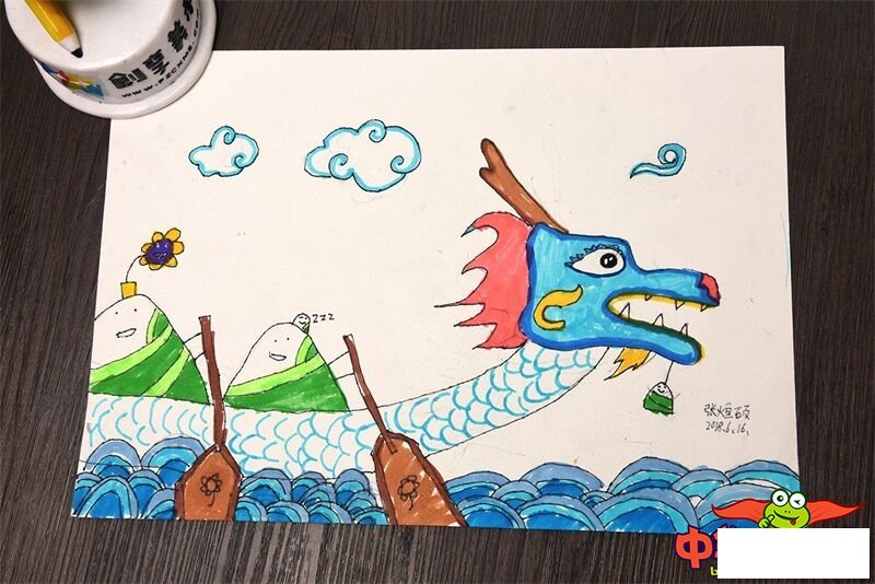 少儿画画大全简单漂亮,精选的儿童美术作品图片