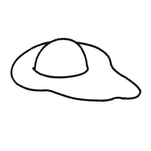 牛油果简笔画图片