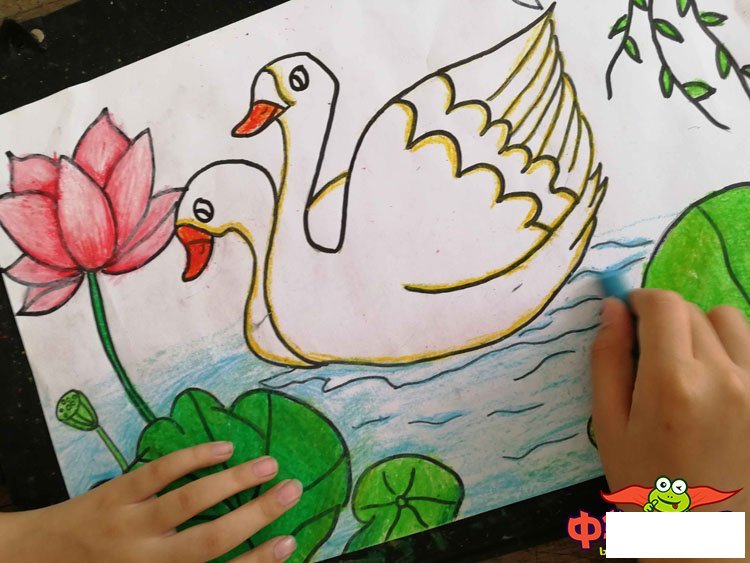 儿童画画大全简单漂亮,优秀的少儿美术作品