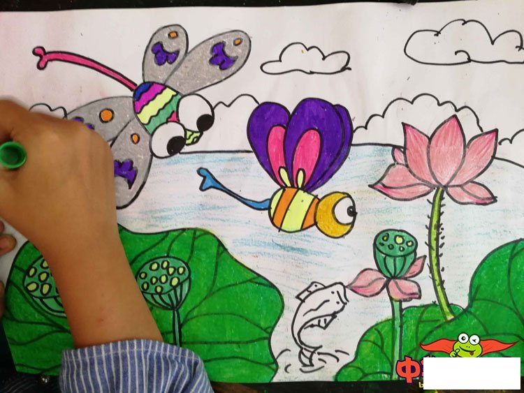 儿童画画大全简单漂亮,优秀的少儿美术作品