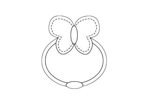 首饰简笔画图片