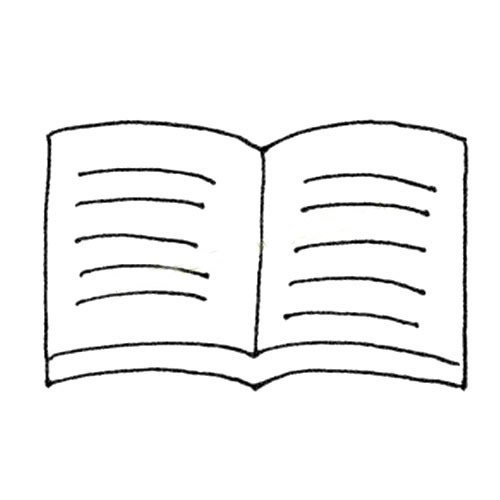 各种笔记本简笔画图片