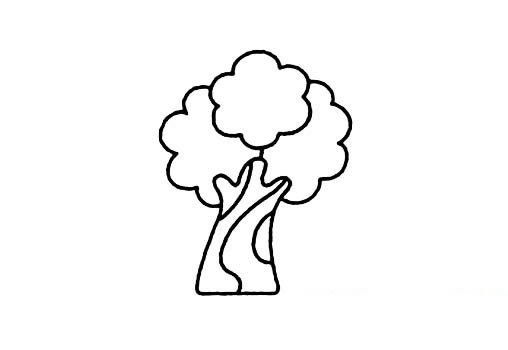 榕树怎么画简笔画