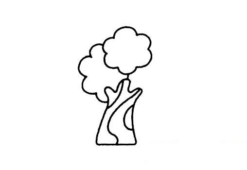 榕树怎么画简笔画