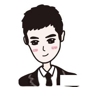 Q版胡歌简笔画图片