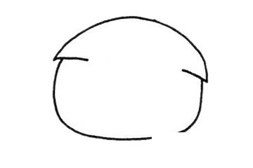 折耳猫简笔画图片