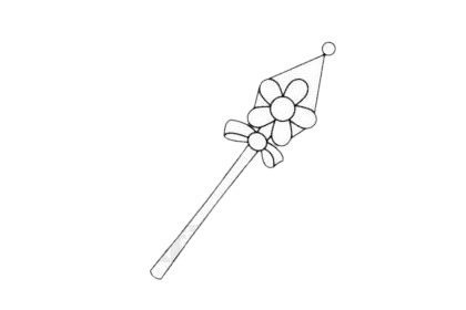 魔法棒简笔画图片