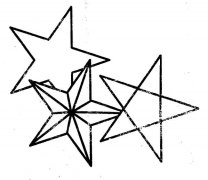 五角星简笔画图片