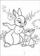 儿童简笔画：兔子妈妈与小兔