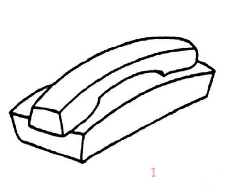 手提电话机怎么画简笔画教程简单好看