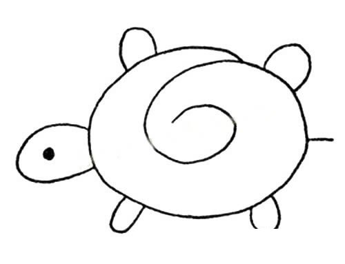 简单的乌龟简笔画图片大全