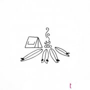 简约的风景简笔画图片,一路的风景