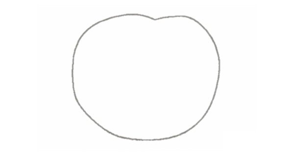 苹果简笔画图片