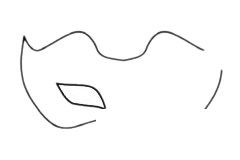 面具简笔画图片