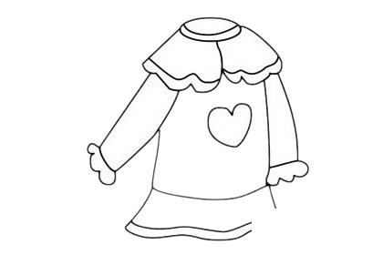 服装简笔画图片