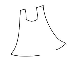 服装简笔画图片