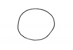 可爱的小老鼠简笔画画法步骤