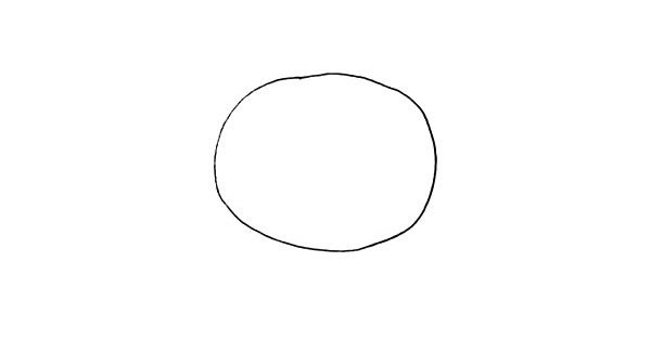 开心小猪简笔画