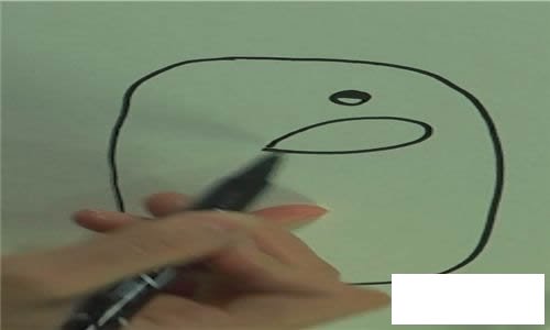 如何画大象简笔画步骤图