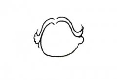 厨师简笔画的画法步骤图片