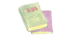 图书简笔画的画法步骤图