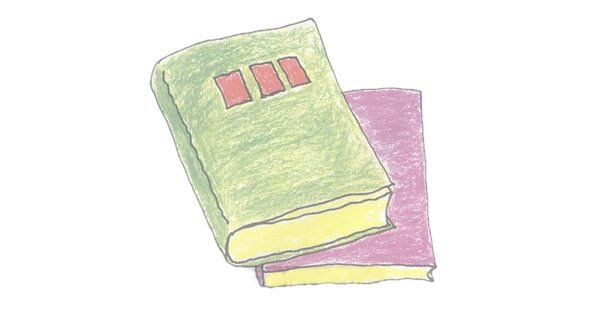 图书简笔画完成图