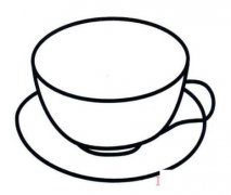 简单茶杯怎么画 茶杯的画法步骤简单好看