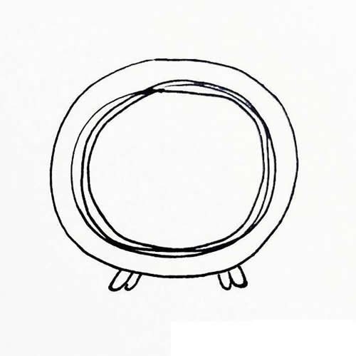 闹钟的画法简笔画图片