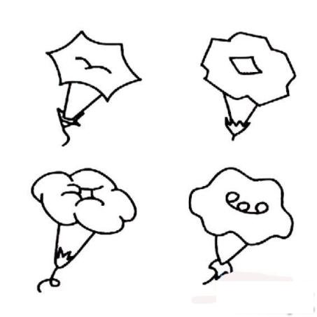简笔画盛开的牵牛花的具体画法步骤图片教程