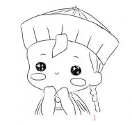 卡通小僵尸怎么画简单可爱 手绘僵尸简笔画图片