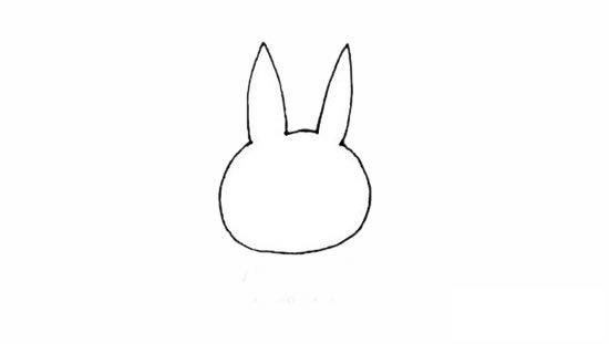 米菲兔简笔画步骤画法图片