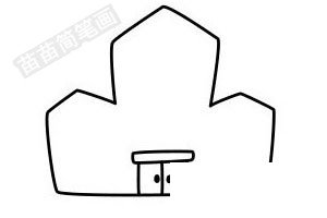 学校简笔画图片