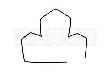 学校简笔画图片