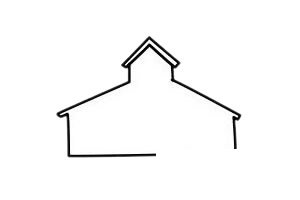 医院简笔画图片