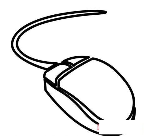 怎么画电脑鼠标简单画法简笔画教程