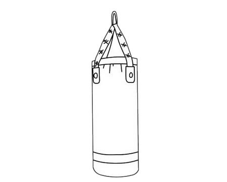 沙袋简笔画图片大全作品二