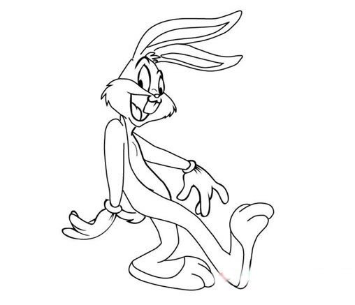 兔八哥简笔画图片