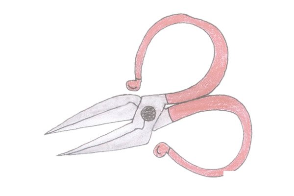 剪刀简笔画图片