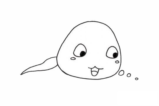 蝌蚪简笔画图片大全作品五