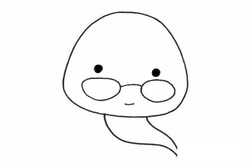 蝌蚪简笔画图片