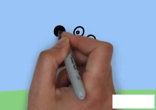 小兔瑞贝卡简笔画